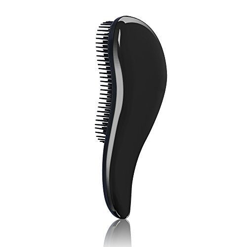 Elite99 Detangling Hair Brush Comb, Glide the Detangler Brush through Tangled hair Comb for Women, Girls, Men & Boys - Use in Wet and Dry Hair (Black)