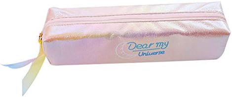 Makeup Pencil Stationery Storage Bag, Multi-Function Pencil Case, Color Laser Pencil Case, Transparent Pencil Case, Durable Pencil Storage Cosmetic Bag