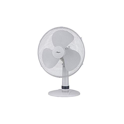 MEZIERES RT40 Ventilateur de Table, Blanc