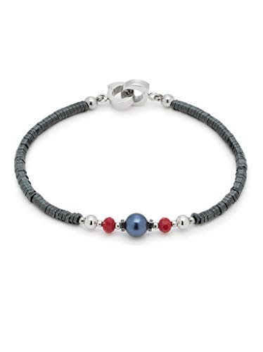 Preisvergleich Produktbild Jewels by Leonardo Damen-Schildarmband Edelstahl Glas 16686