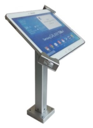 System-S Universal Präsentation Wandhalter Haltearm abschließbar Wandhalterung für Tablet PC´s von 9.7-12 Zoll - 2