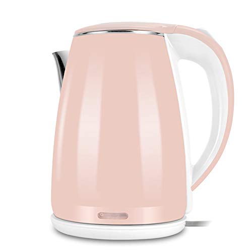 Bouilloire lectrique, ZHESHEN Bouilloire  Th Bouilloire Inox 1.8L, Arrt Automatique,Bouilloire De Chauffage Rapide(Pink)