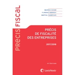 Précis de fiscalité des entreprises 2017/2018 Livre en Ligne Précis de fiscalité des entreprises 2017/2018 Livre en Ligne - Telecharger Ebook
