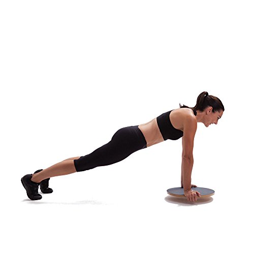 66fit Balanceboard Balance-Trainer, Holz, 50cm – Knöchel-, Knie-, Hüfttraining - 6
