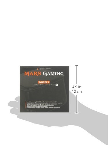 Mars Gaming MSB1 - Altavoces gaming inal  mbricos  8W potencia  4 drivers   2 activos y 2 pasivos  bluetooth 4 0  compacto  micr  fono  10h reproducci  n  USB  Jack 3 5mm  PC   Mac   Smartphone   Tablet 