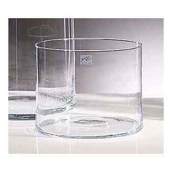 Vaso Vulcano D.25X20h + SOTTOVASO MEDITERRANEO 18CM