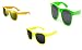 Produktbild 3 er Set Sonnenbrille Nerdbrille Nerd Atzen Brille Gelb Neon Gelb Grün D850