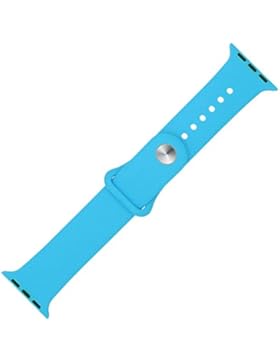 Dxlta Armband für Apple Watch 1 Pcs 38/42 mm, iWatch1/2 Uhrenarmbänder Weiches Silikon Ersatz Sport Handgelenk...