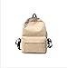 Produktbild OneMoreT Rucksack für Teenager, Kord, für Reisen, Schulranzen beige