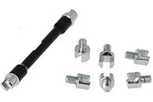 Riolo chiave tiraraggi in ergal per regolaggio raggi moto cross enduro Honda CR Yamaha YZ KTM GAS GAS Kawasaki Sherco TM 125 250 300 450