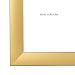 Produktbild Bilderrahmen OLIMP in 22 Farben DIN A4 (21x29,7 cm oder 29,7x21 cm ) Farbe: GOLD SCHLICHT, mit Rückwand und Antireflex Acrylglas - Foto Galerie Poster Rahmen NEU