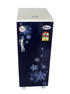 CLASSIC ATTA CHAKKI Diamond Talky Navy Blue Shine Fully Automatic Domestic Flour Mill with Talky System, Premium ISI Plywood Body with Inside Fully Stainless Steel, Atta chakki, Ghar Ghanti