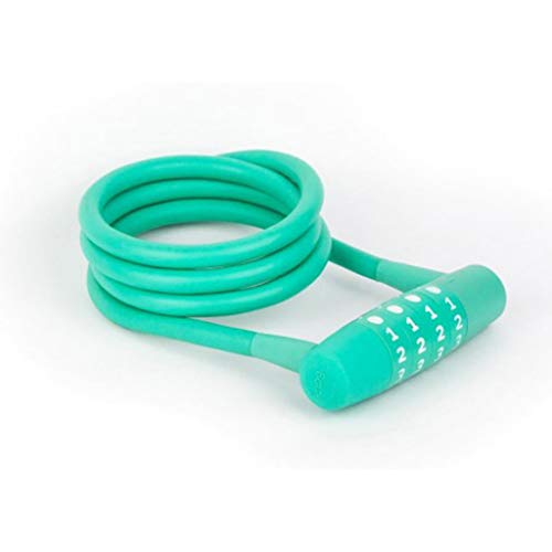 Preisvergleich Produktbild BPXT Zahlenschloss, Fahrradschloss Mountainbike Straßenauto Diebstahlsicherung Kabelschloss Passwortsperre Motorradschloss (Farbe : Blau, größe : 130cm)