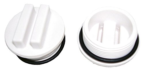 Steinbach Skimmerzubehör Winterstoppel inkl. O-Ring, 1 1/2" AG, Weiß, 1 1/2 Zoll