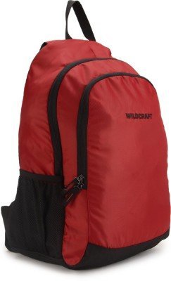 wildcraft red backpack