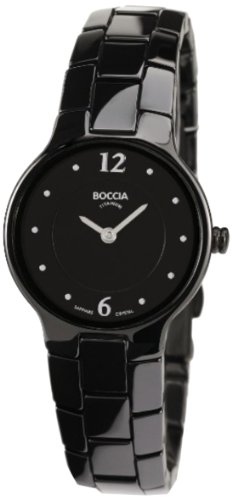 Boccia Damen-Armbanduhr XS Ceramic Analog verschiedene Materialien 3200-02