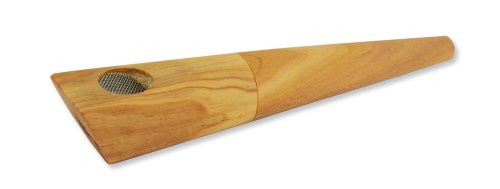 actiTube Pfeife aus Olivenholz - Mehr Rauchgenuss durch Aktivkohle - 11,7 cm lang