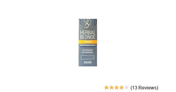 Proclere Herbal Blonde Toner Beautiful Beige 65ml Amazon Co Uk