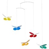 Flensted Mobiles Panda - Mobile Suspendu Danemark Ours Panda Adorable Pour Chambre Bébé Ou Décoration
