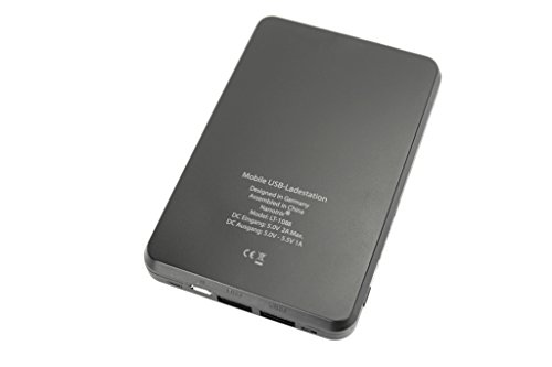 NanotrixÂ® LotusHD S2 Black Edition versteckte Powerbank Kamera mit Bewegungsmelder - getarnte mobile Ãœberwachungskamera Spycam