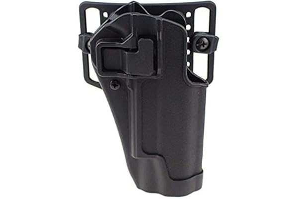Gexgune Tactique Main Droite Pistolet Pistolet Holster Dissimulation Militaire Taille Ceinture Boucle pagaies Holster (4 modèles 2 Couleurs en Option)