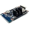 AL-QURAISH HUIDU HD WF1 WiFi FullColor LED Controller Card – for Scrolling Display Board, Wireless Digital Signage Control, Mobile App Operated for Advertising & Business LED Boards (HUIDU HD-WF1)