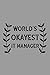 Produktbild World's Okayest IT Manager: Notebook, Journal or Planner | Size 6 x 9 | 110 Lined Pages | Office Equipment | Great Gift idea for Christmas or Birthday for an IT Manager