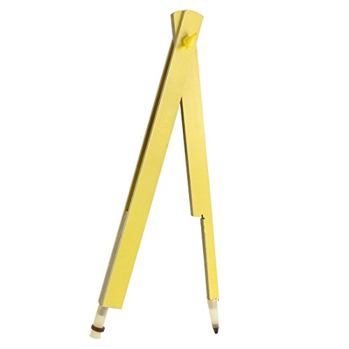 Preisvergleich Produktbild Holz Math Kreis zeichnen, malen Kreide Kompasse Trennblätter, gelb