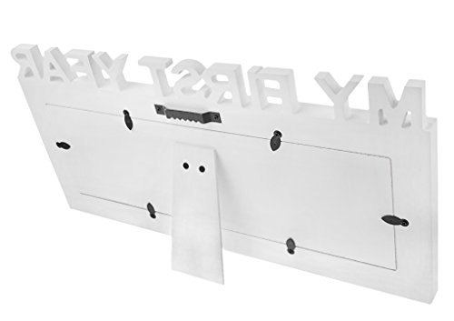 Baby Bilderrahmen Kinder Fotorahmen „My First Year“ 12 Fotos mit Fotorahmen Feierlichkeiten Große Erinnerung Baby Geburtsgeschenk für ersten Jahrestag Taufen Geburtstage - 4