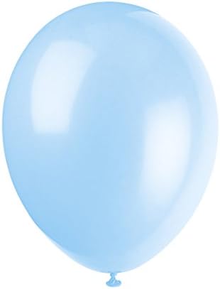 Cool Blue Premium Latex Balloons (30cm) Pack of 10 - Party Decorations for Celebrations and Events