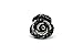 Produktbild De-Cos Japanese Anime Kuroshitsuji / Black Butler Cosplay Accessory Silver Black Gemstone Ring #02