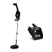 Produktbild DURAMAXX Advanced Two Goldsucherset Goldgräberset Schatzsucher Metalldetektor Siebschaufel ergonomisch wasserdicht bis 4 m Tiefe 21 cm Spule Goldsuch-Funktion Display schwarz