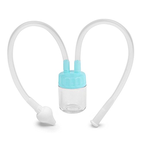 Newcomdigi Baby Nasal Aspirator Booger Remover,Washable Safe Nose Cleaner,Nasal Aspirator, Hospital Grade
