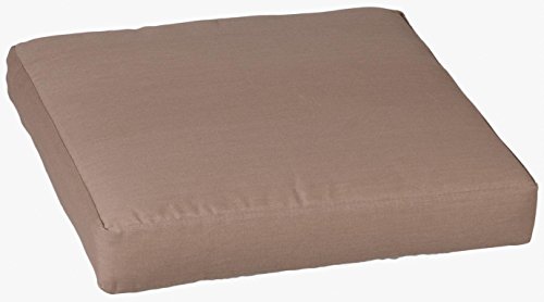 Gartenmöbel Rattan Premium Sitzkissen 50 x 50 cm in der Farbe sand Loungekissen