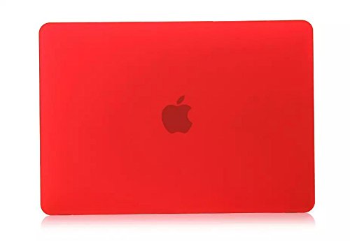 Gecko Macbook 12″ Clip On Case – Rot – trendige Farben / perfekter Schutz in der Farbe rot / red geeignet für Macbook 12″ - 2