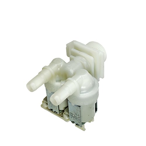 Preisvergleich Produktbild Magnetventil Einlaufventil Füllventil Ventil 2fach 180° 10,5mmØ Waschmaschine Alternativ Bosch Siemens 00171261 171261 Balay Constructa Neff Hitachi Lynx Merker Novamatic Pitsos Profilo Quelle