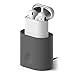 Produktbild htfrgeds Premium-Standfuß aus Silikon, kompatibel mit Apple AirPods-Ladestation für die Dockingstation, kompatible Serie 4/3/2/1 / AirPods (Grau)