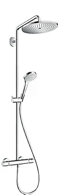 Hansgrohe Colonne de Douche Showerpipe Croma 280 Mitigeur Thermostatique Douche Chrome 26790000