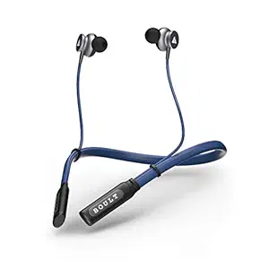 Boult Audio ProBass Curve in-Ear Earphones with 12H Battery Life & Extra Bass, in-Built Mic, IPX5 Water Resistant Neckband(Blue)