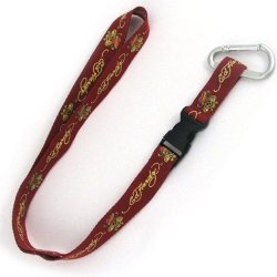 Preisvergleich Produktbild Ed Hardy Schlüsselband braun Love Kills Slowly