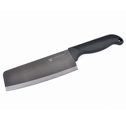 GRÄWE® Chinesisches Keramik-Kochmesser mit Acryl-Messerblock, Serie CERAHOME® - 2