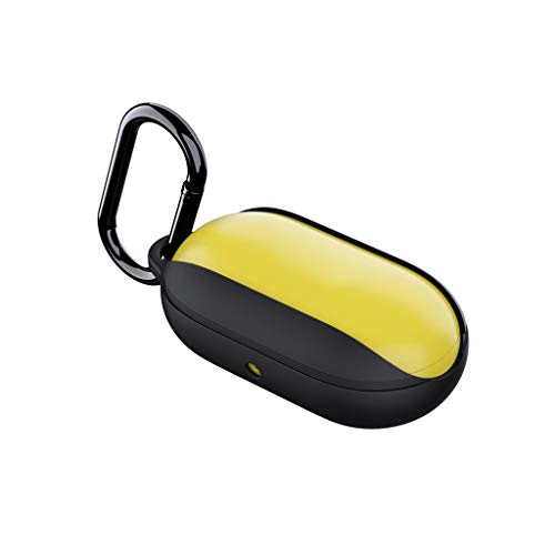 Preisvergleich Produktbild Bluetooth Kopfhörer Schutz Box Flüssigsilikon Drahtloses Bluetooth Headset Flüssigsilikon Hülle Sende Haken für Samsung Galaxy Buds (weiß)