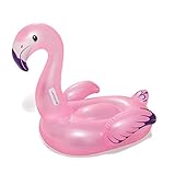  41122 Cavalgable inflable gigante forma de Flamenco BESTWAY 127 x 127 cm