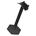 Produktbild perfk Universal Aluminium Kopfhörer-Halter Aufhänger verstellbarer Ständer Rack Halter - Schwarz