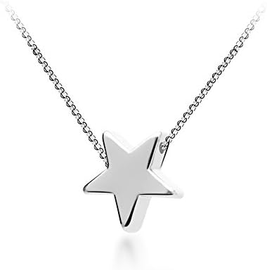 FREE BOX Silver stars Necklace For Women For Girl