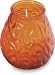 Produktbild Glaswindlicht "Lowboy", orange