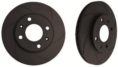 AutoRedimension BRAKE DISCS BLACK DIAMOND STRIPED 6 REAR 60035282