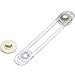 Dreambaby Mini Multi-purpose Latch (Pack Of 2, Transparent)