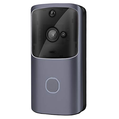 Preisvergleich Produktbild Drahtlose Türklingel, intelligente 720P HD WiFi-Überwachungskamera mit Zwei-Wege-Kommunikation, Nachtsicht, PIR-Bewegungserkennung, Selbstspeicherfunktion und App-Steuerung für iOS und Android