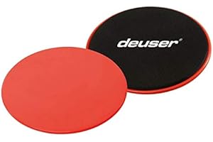 ‎DEUSER Deuser Slider Pads für Muskelaufbautraining, Ø 18 cm (1 Paar)